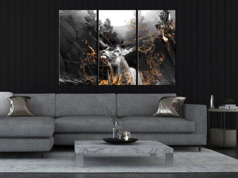 Foto & Immagini: XL Wandbild Hirsch Abstrakt – Nuovo e nell'imballaggio originale da Bern venduto da MIR-IAM 1