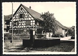 AK Rüdlingen, Gasthaus zur Stube, 1943