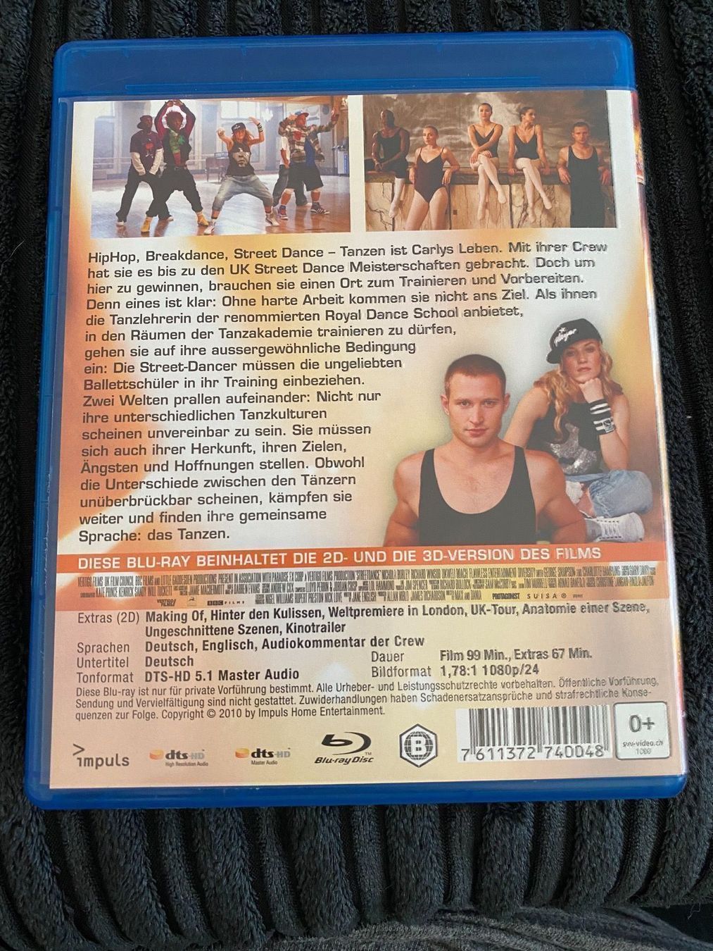 Tutti i DVDs: Street Dance 3D mit 3 Brillen – Usato da St. Niklaus VS venduto da jas_13 2