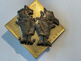 Basel Fasnacht Plakette Blaggedde 1997 Gold