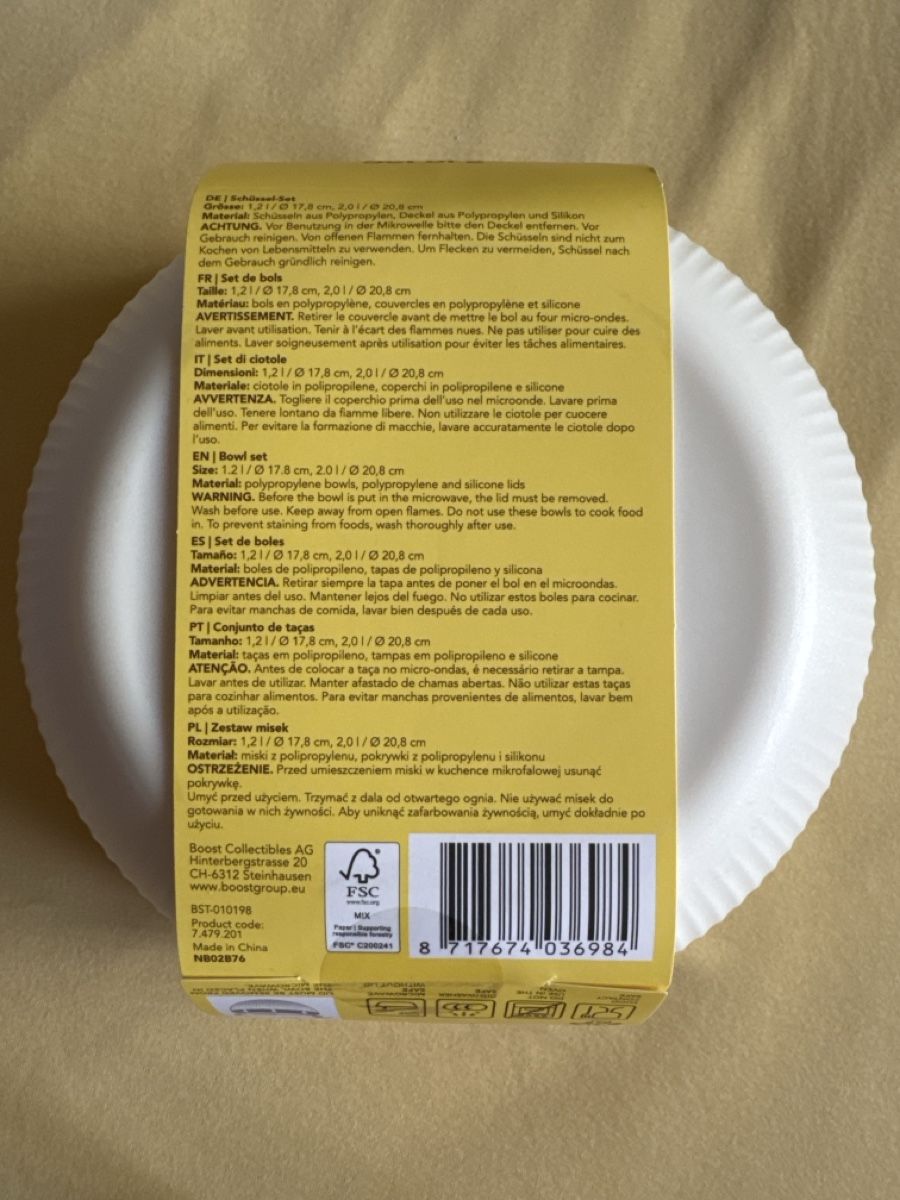 Coop Schalen: Schüssel Set 2 Stück Polypropylen neu – Neu und originalverpackt aus Horgen von CS75 1