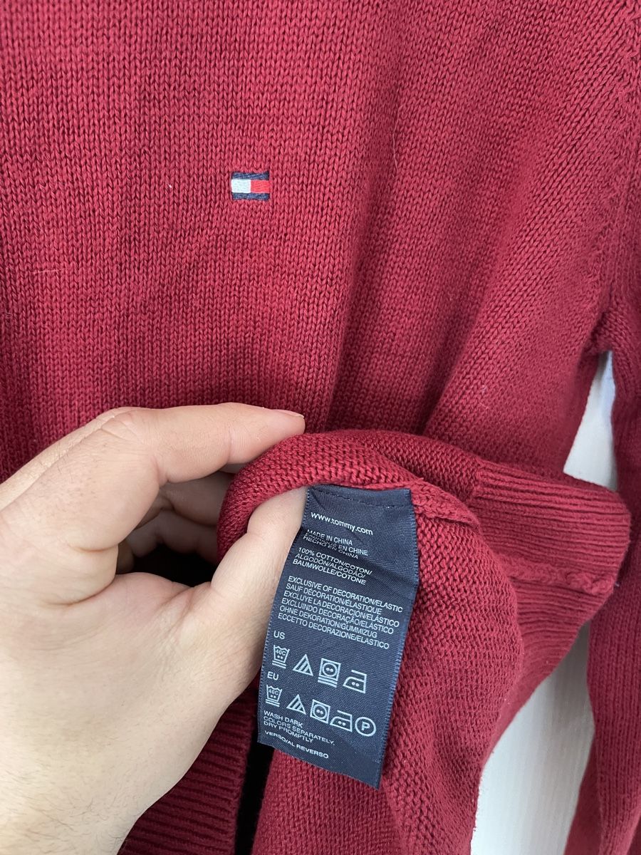 Tommy Hilfiger Maglioni & Felpe: Tommy Hilfiger dick Pullover, bordeaux,, Top Zustand! Y2k – Nuovo (secondo la descrizione) da Wetzikon ZH venduto da Jan_wojt 5