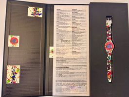 Swatch Art Special Sam Francis GZ123 1992