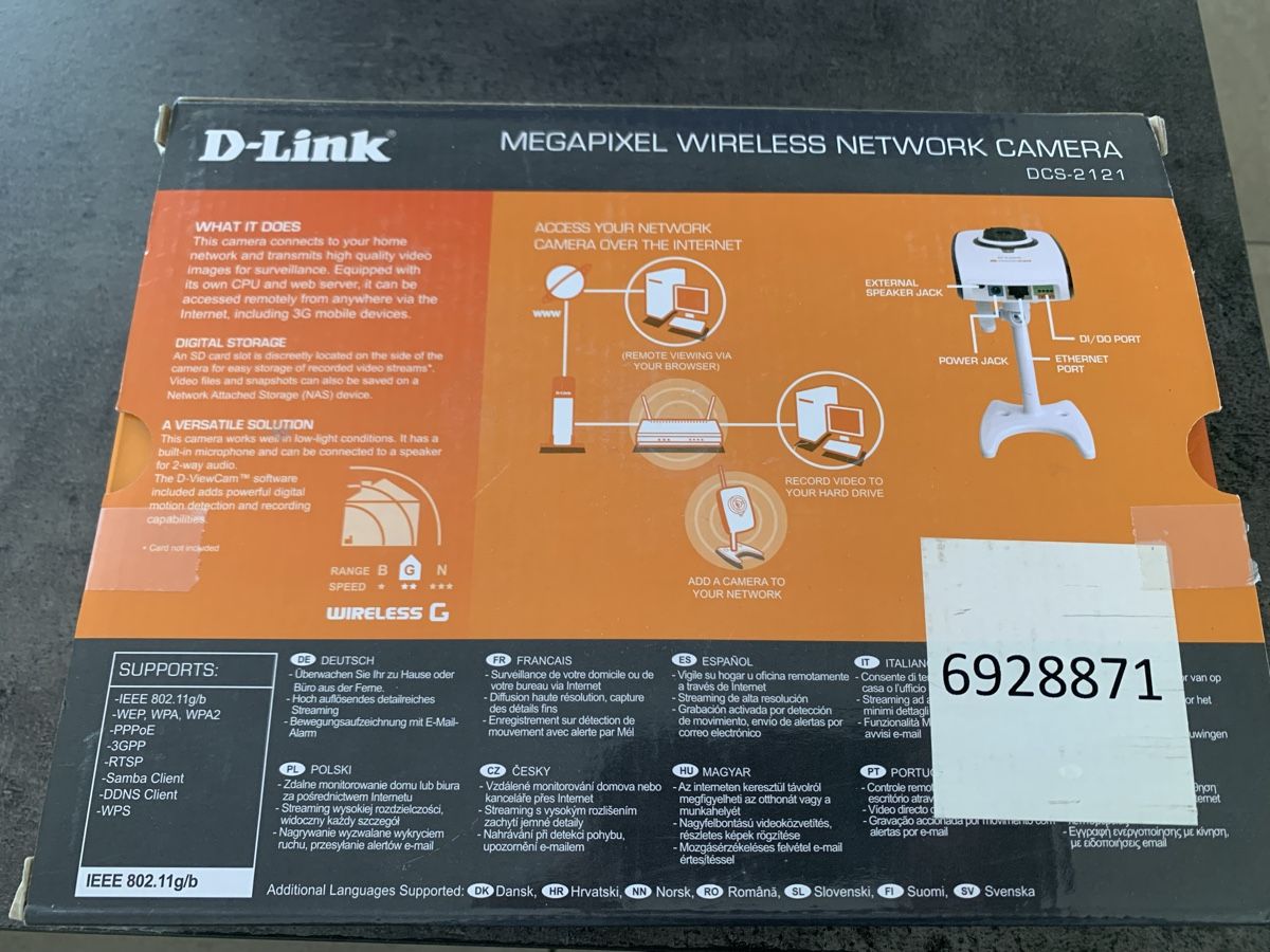Fotocamera: D-Link Netzwerkkamera DCS-2121 gebraucht – Nuovo (secondo la descrizione) da Neuhausen venduto da sou_t9p8 3