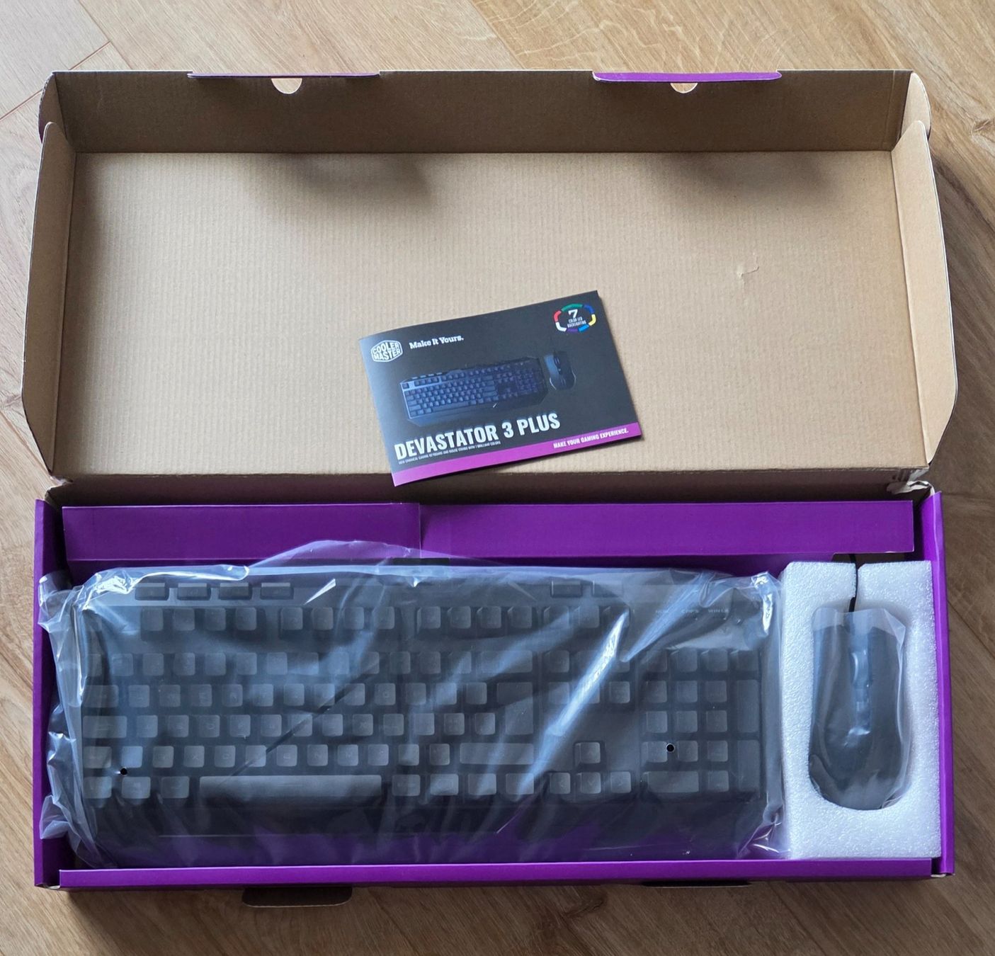 Tastiere: Cooler Master Devastator 3 Plus Gaming Tastatur Maus LED – Nuovo (secondo la descrizione) da Rheinau venduto da tobitobsen80 1