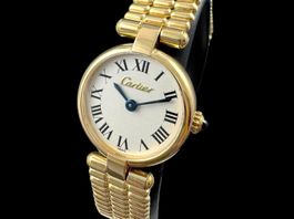 Cartier Vendome Lady 18k Gelbgold 19.5mm Q *U1494