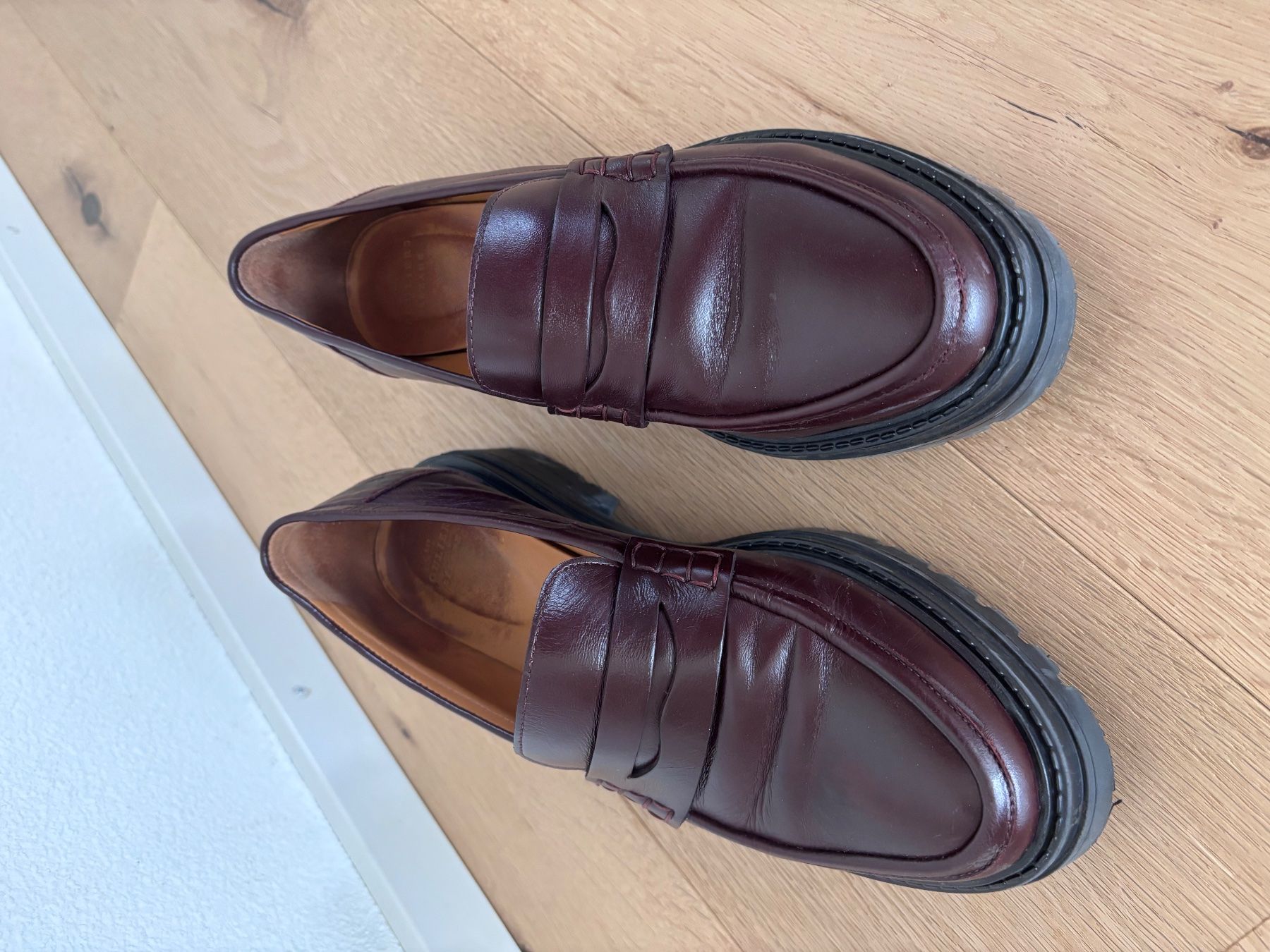 Sezane Damenschuhe: Sezane Alban Leder Loafer (39) – Gebraucht aus Winznau von Lauralavera1 5