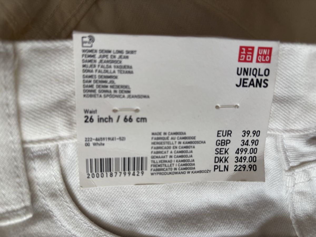 Uniqlo Gonne: Jeansrock Uniqlo neu – Nuovo e nell'imballaggio originale da Oftringen venduto da violetta9 3