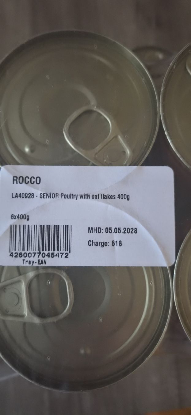 Nourriture: 18x 400g Nassfutter Rocco Senior – Neuf avec emballage d'origine à Bettlach par shanty11 2