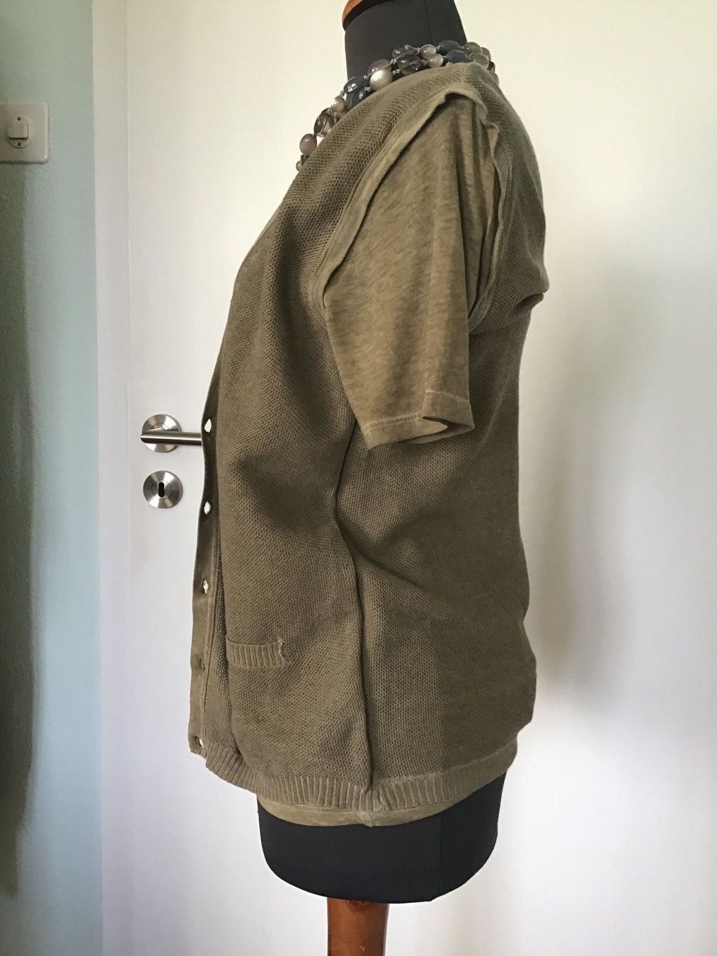 Benetton Maglioni & Felpe: BENETTON Kurzarm Shirt - Leinen/Baumwolle – Usato da Besazio venduto da lionheart63 3