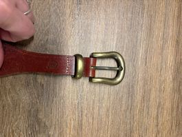 Timberland cintura vintage in pelle