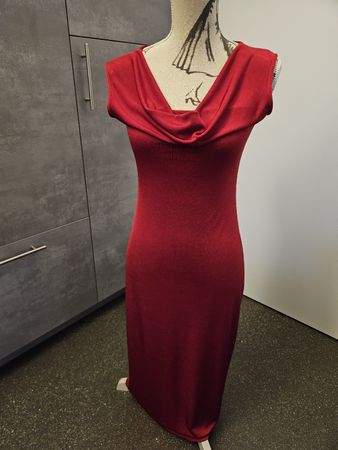 Rotes C&A Kleid, Grösse 38, neuwertig 