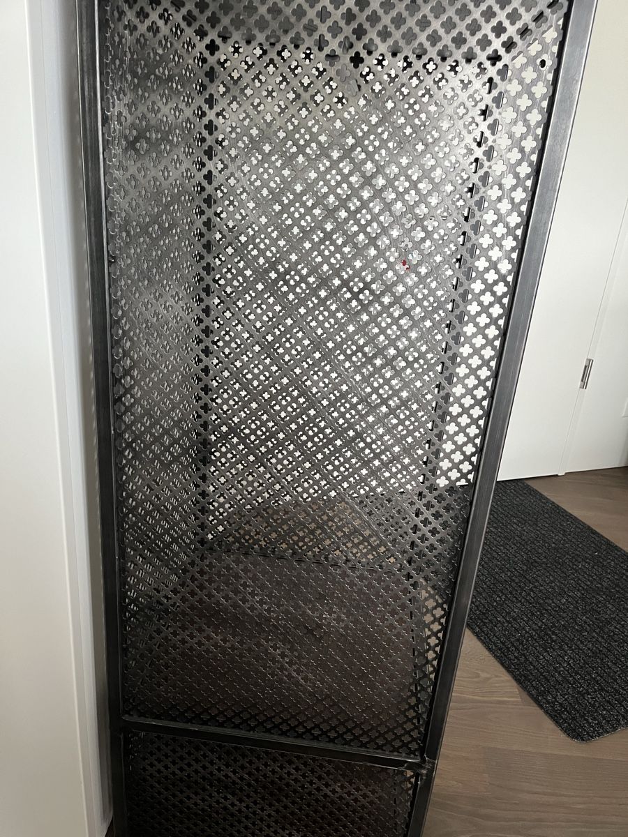 Schränke: Industrieller Loft Schrank mit Gitter – Gebraucht aus Bern von Ania_79 4