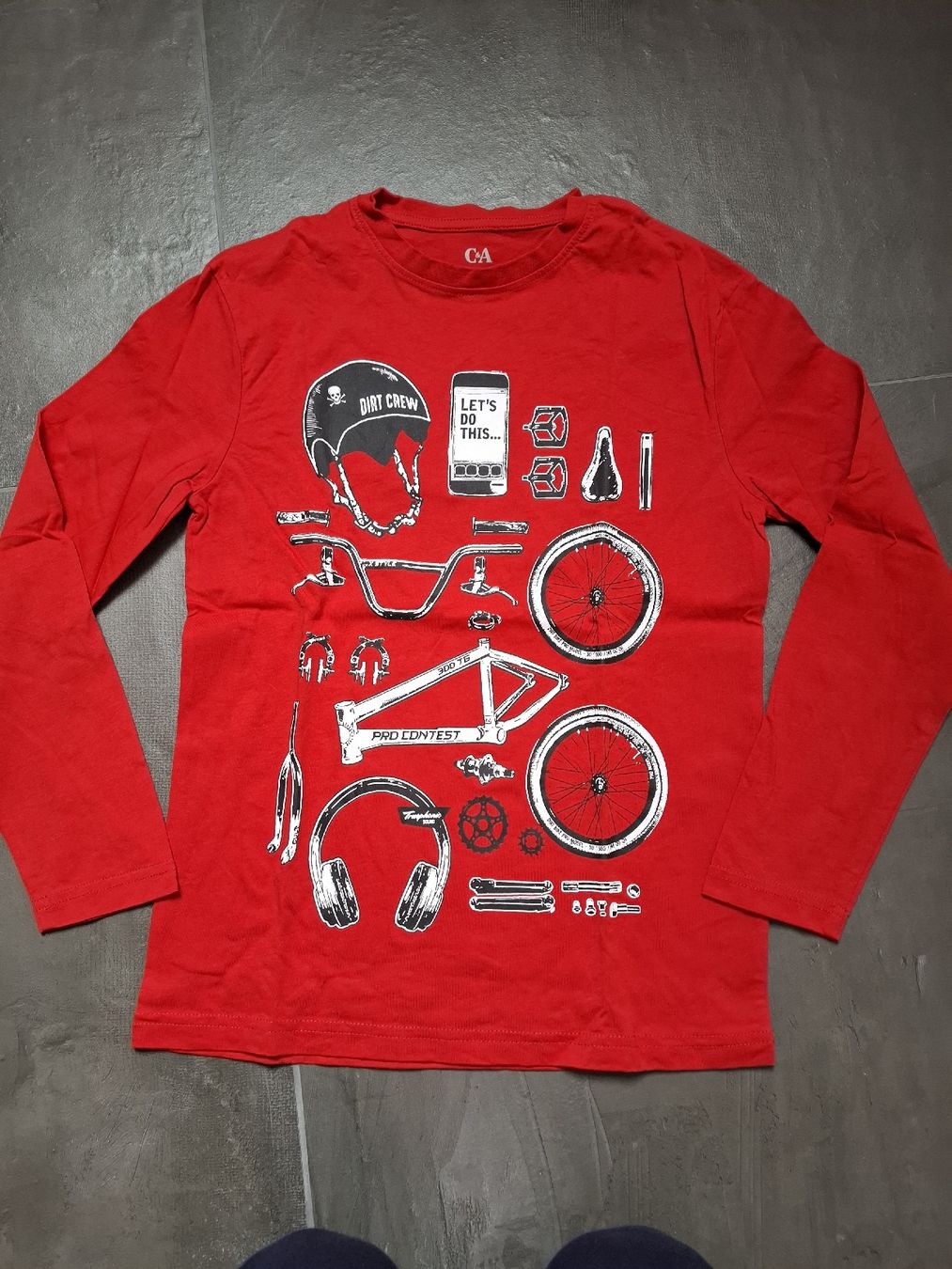 C&A Camicie, T-shirt & Polo: Langarmshirts "Neu" Gr. 146 – Nuovo (secondo la descrizione) da Nänikon venduto da Graceful 3