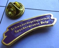 Pin Schwitzerörgeli Quartett Spicher Gruss