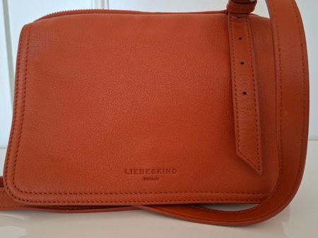 Sac bandoulière Liebeskind Berlin en cuir terracotta