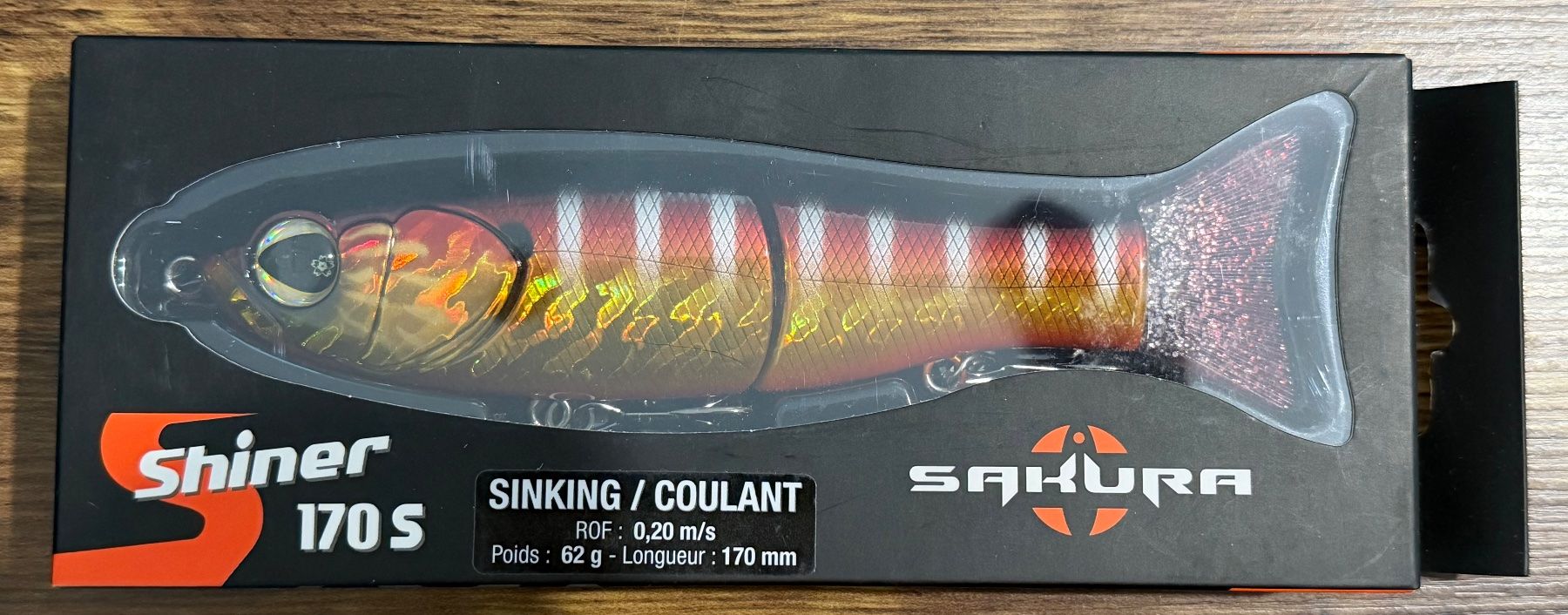 Esche: Sakura S-Shiner 170 - Swimbait – Nuovo e nell'imballaggio originale da Widnau venduto da Fishingtackle_Oggy