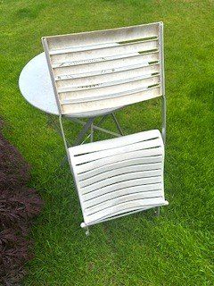 Set di tavolo e panche: aLteR GaRtentisCh miT  KLappsTuhL – Usato da Winkel venduto da zeho 9
