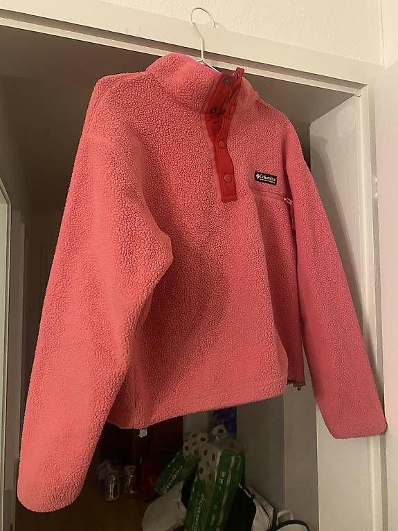 Columbia Maglioni & Felpe: Columbia Helvetia Fleece pink Pullover – Usato da Bern venduto da n-dine 2
