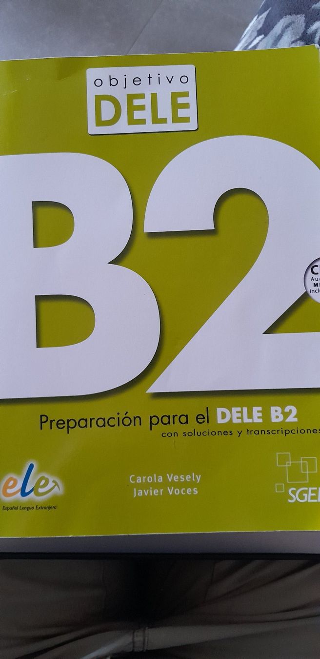Libri: Objetivo DELE B2 preparación para el DELE B2 + CD – Usato da Vessy venduto da ewika