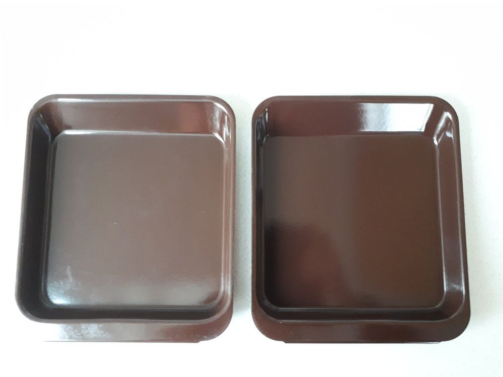 4 Kleine Backbleche, 24 X 18 Cm, Antihaftbeschichtet – Perfekt Für Toasterofen & Einzelportionen