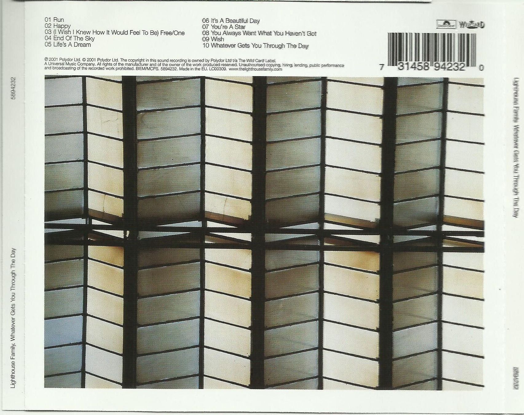 CDs: Lighthouse Family CD  Whatever Gets You Thr – Gebraucht aus St. Margarethen TG von ursk10 1
