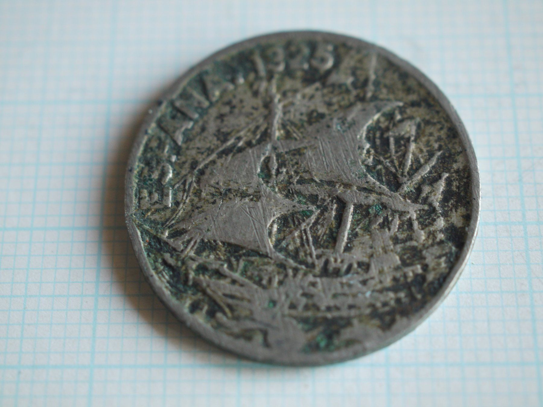 Tutti le monete: Spanian Alfonso XIII 25 CENTIMOS 1925 Gebraucht – Usato da Gross venduto da Retro20 1