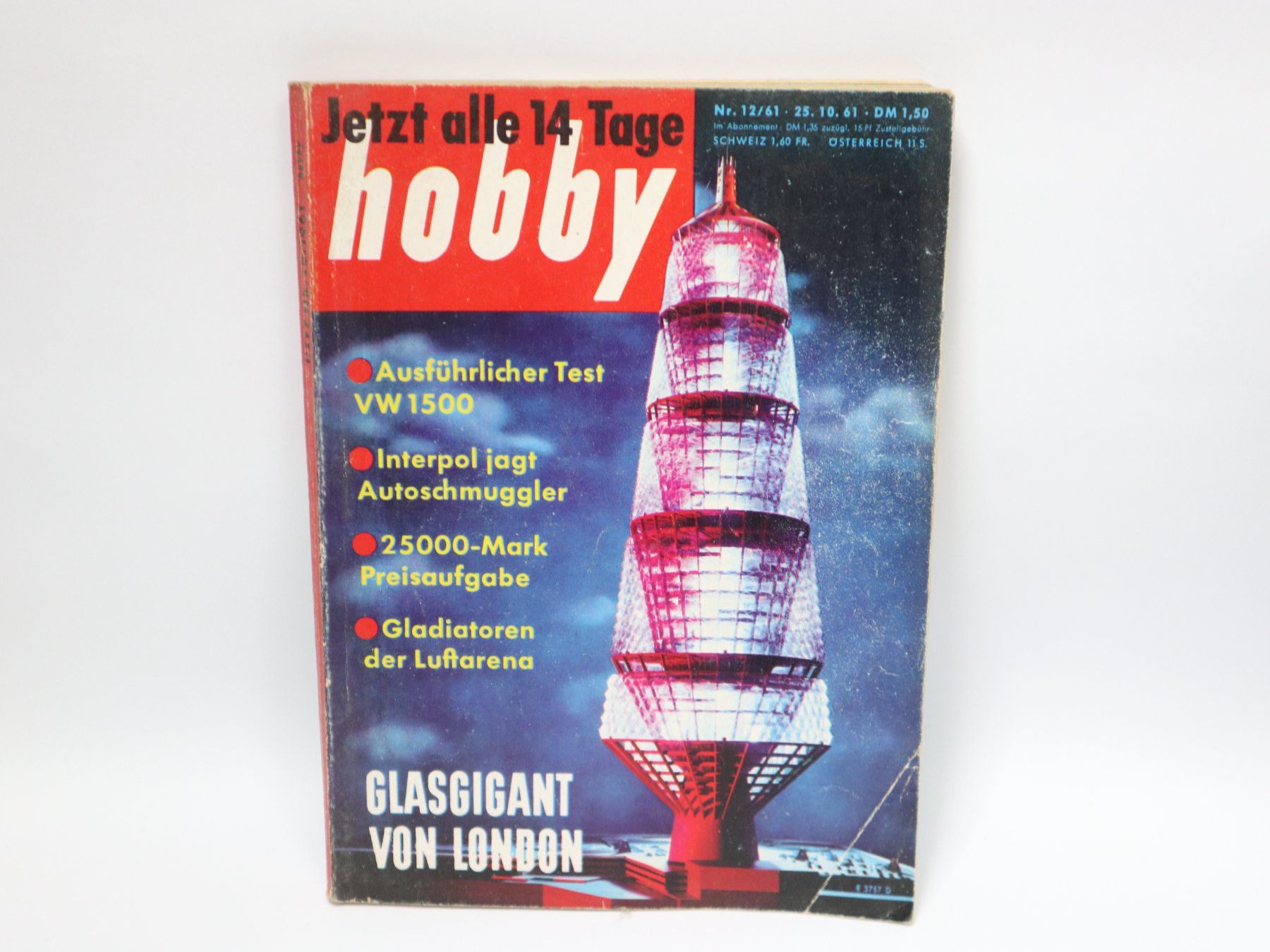 Riviste & Magazine: Hobby 1961 VW 1500, DAF, VW Karmann, Zündapp – Usato da Eschenbach SG venduto da Astalavista