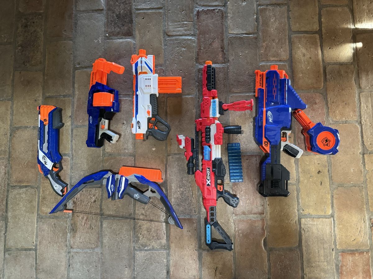Nerf Giocattoli: Nerf Sammlung gebraucht zum Verkauf – Usato da Zweisimmen venduto da Grubenwald11