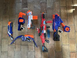 Nerf Sammlung gebraucht zum Verkauf