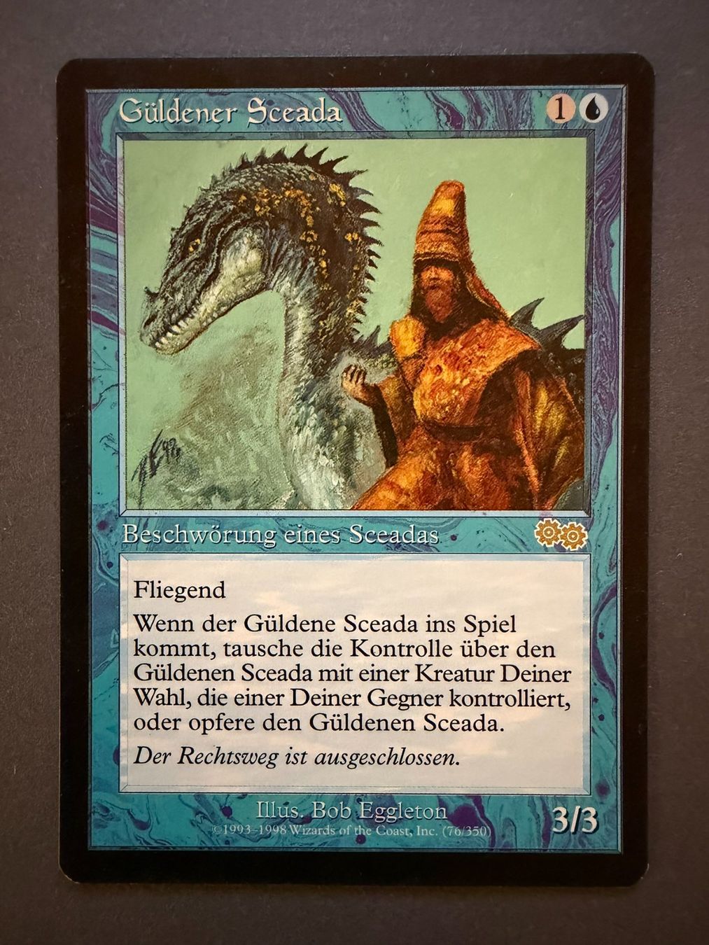 Magic The Gathering Carte collezionabili: Güldener Sceada // Urzas Saga // Magic The Gathering – Usato da Binz venduto da Tempelritter