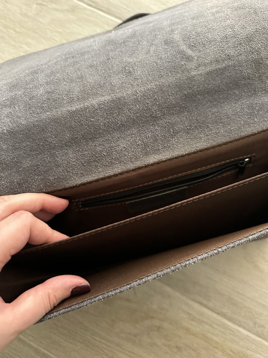 Taschen für Damen: GREY CROCODILE-EFFECT SHOULDER BAG – Neu (gemäss Beschreibung) aus Ascona von effenne 3