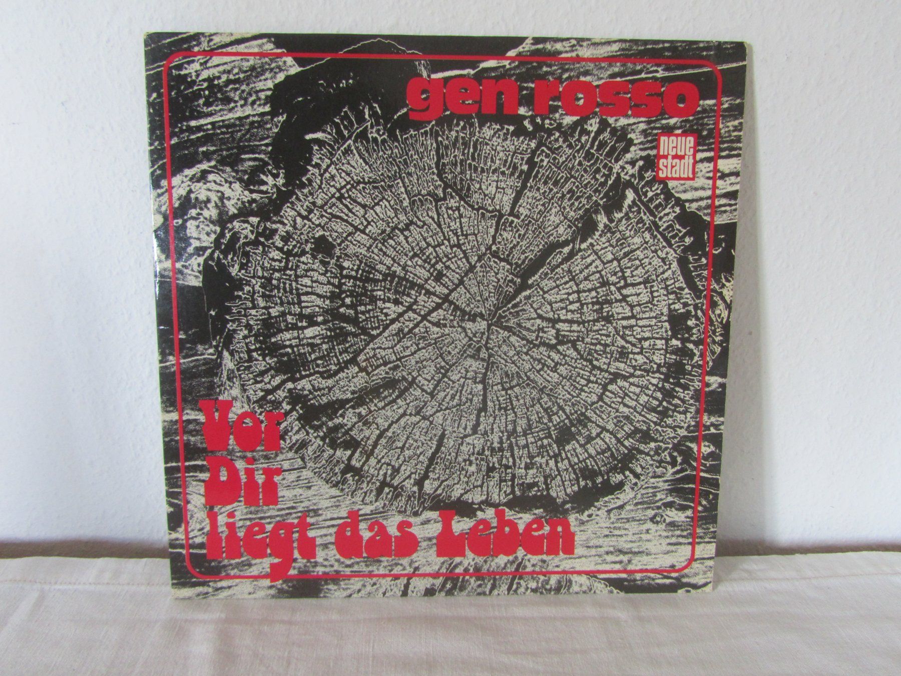 Schallplatten: Gen Rosso:  Vor Dir liegt das Leben – Gebraucht aus Seengen von mikelele