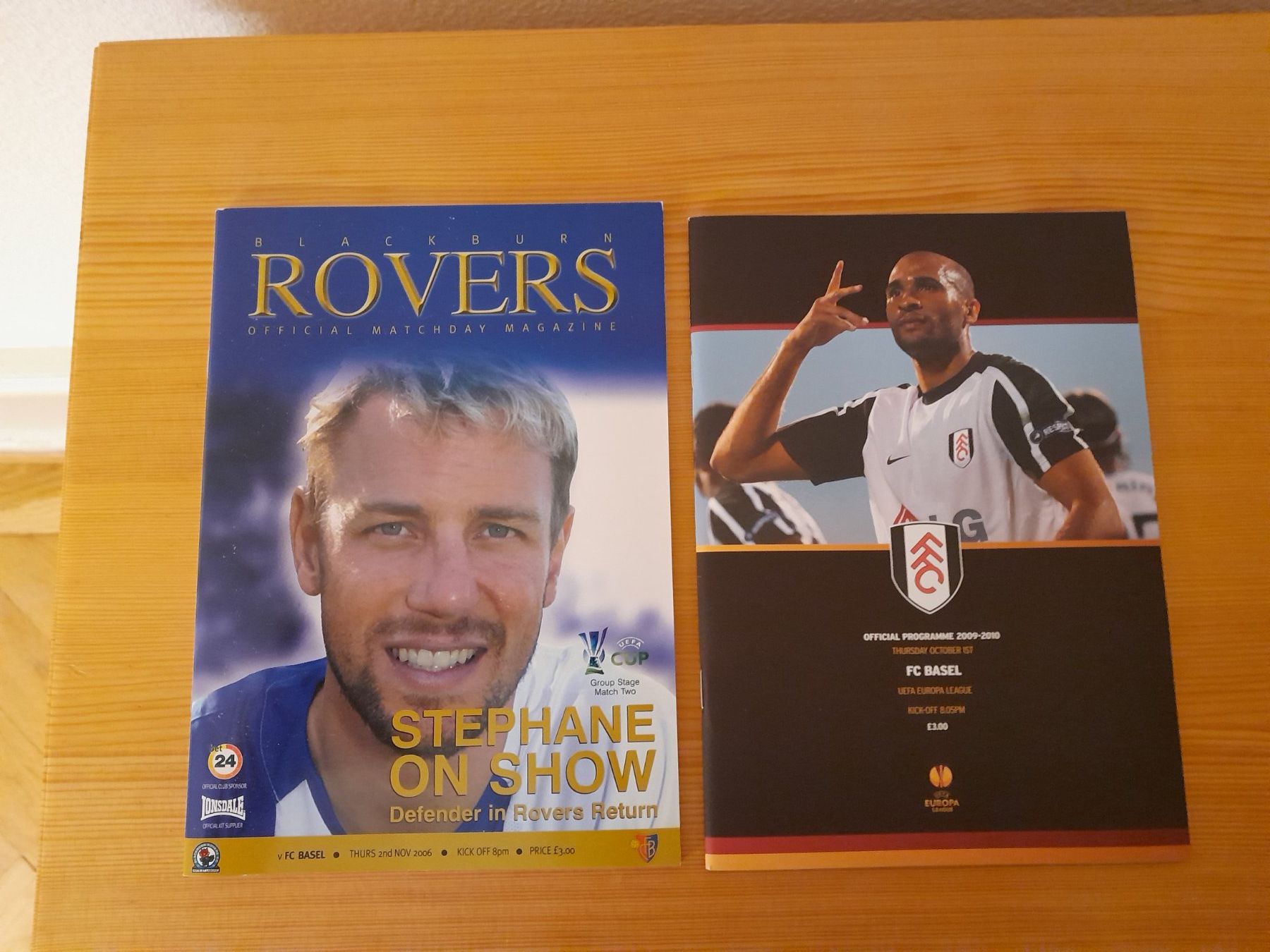 Zeitschriften & Magazine: fc basel matchprogramme – Neu (gemäss Beschreibung) aus binningen von bergen00