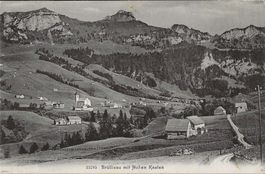 Karte Brüllisau 1906