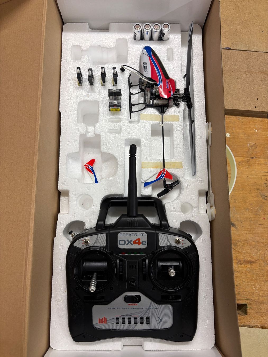 RC Heli Blade mCP X BNF Version 2 mit AS3X inkl. Sender (Gebraucht) in ...