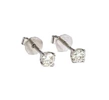 0.22ct. H/SI Diamantohrstecker / Solitärohrstecker: LP 990,-
