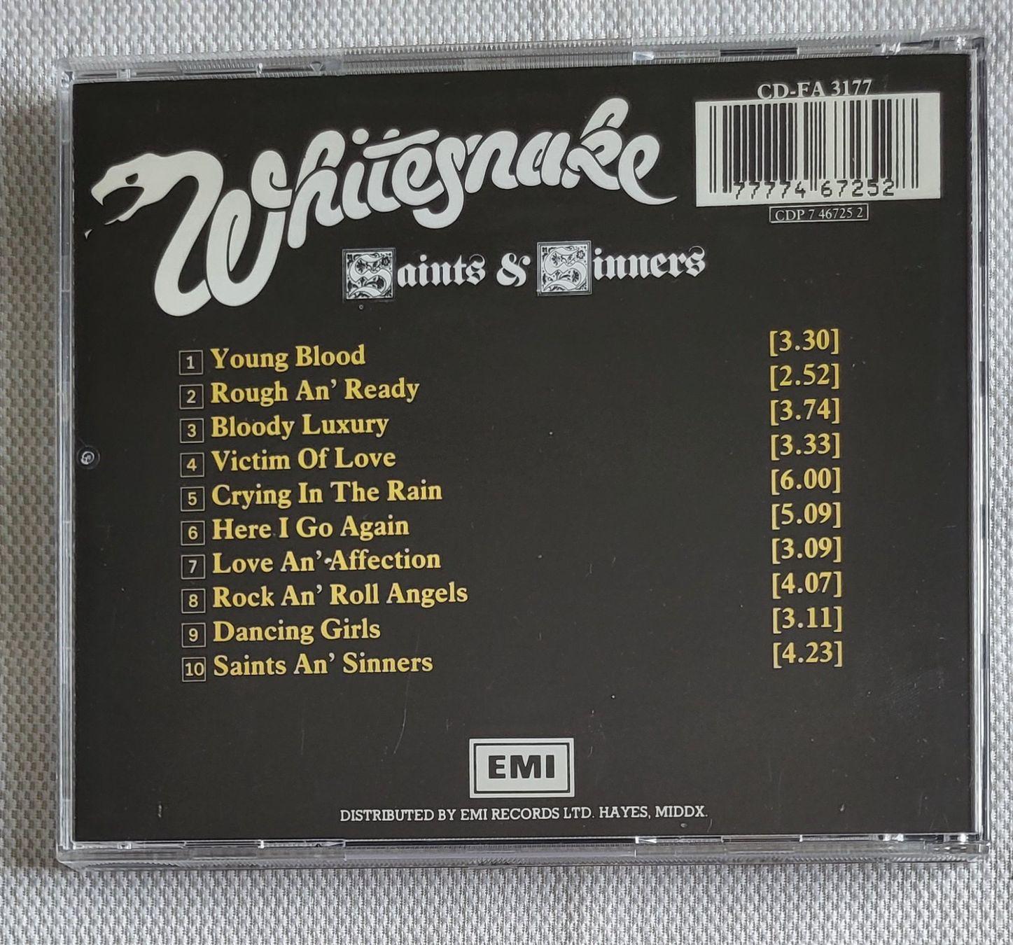 CDs: Whitesnake – Gebraucht aus Villars-sur-glane von Epsilonhike 1