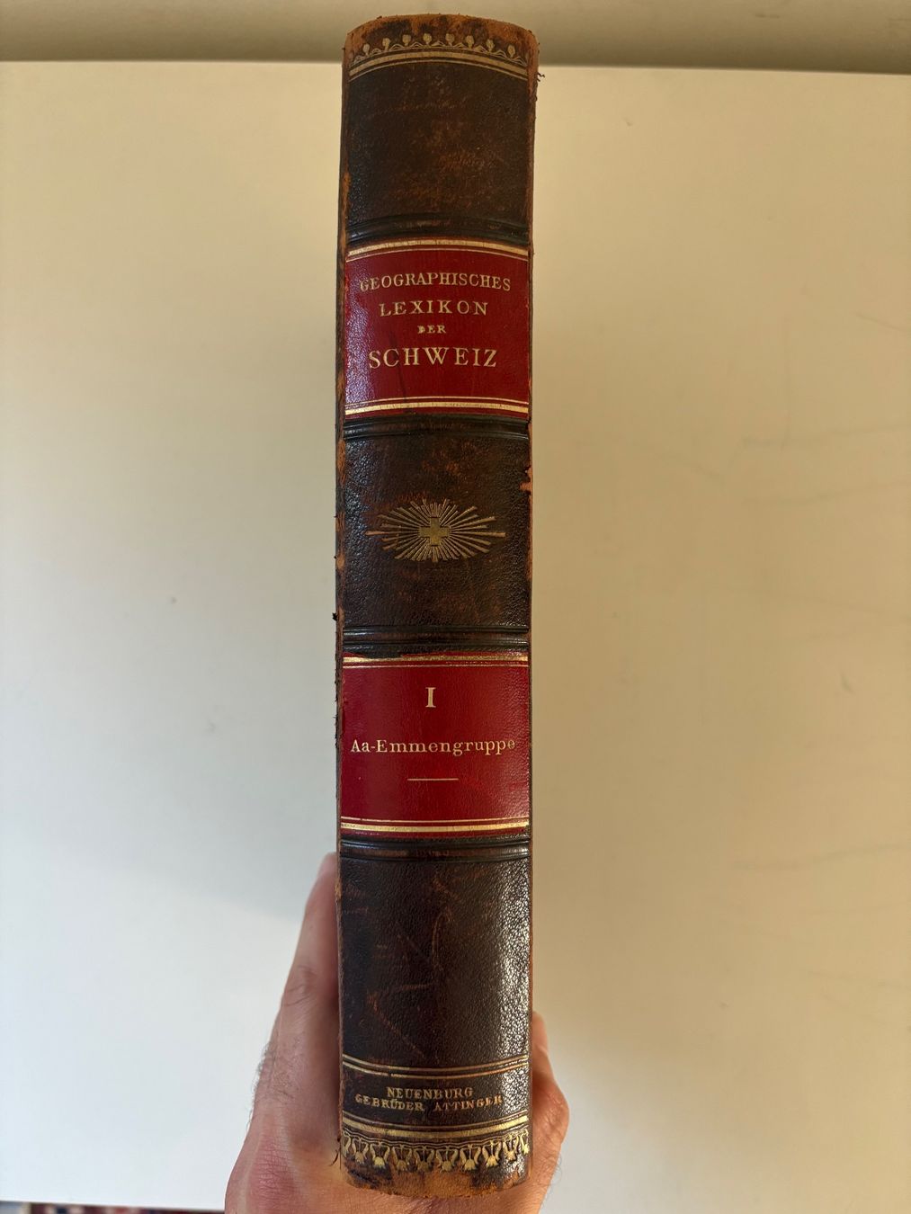 Libri: Antikes Lexikon Geographisches Lexikon der Schweiz – Usato da Birmensdorf ZH venduto da CCBlum 1