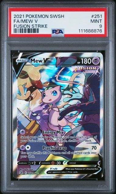 Pokémon Carte collezionabili: Pokemon Mew V 251 PSA 9 – Usato da Basel venduto da ray.alround