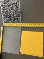 Embossing Folder Set, Blumenmuster