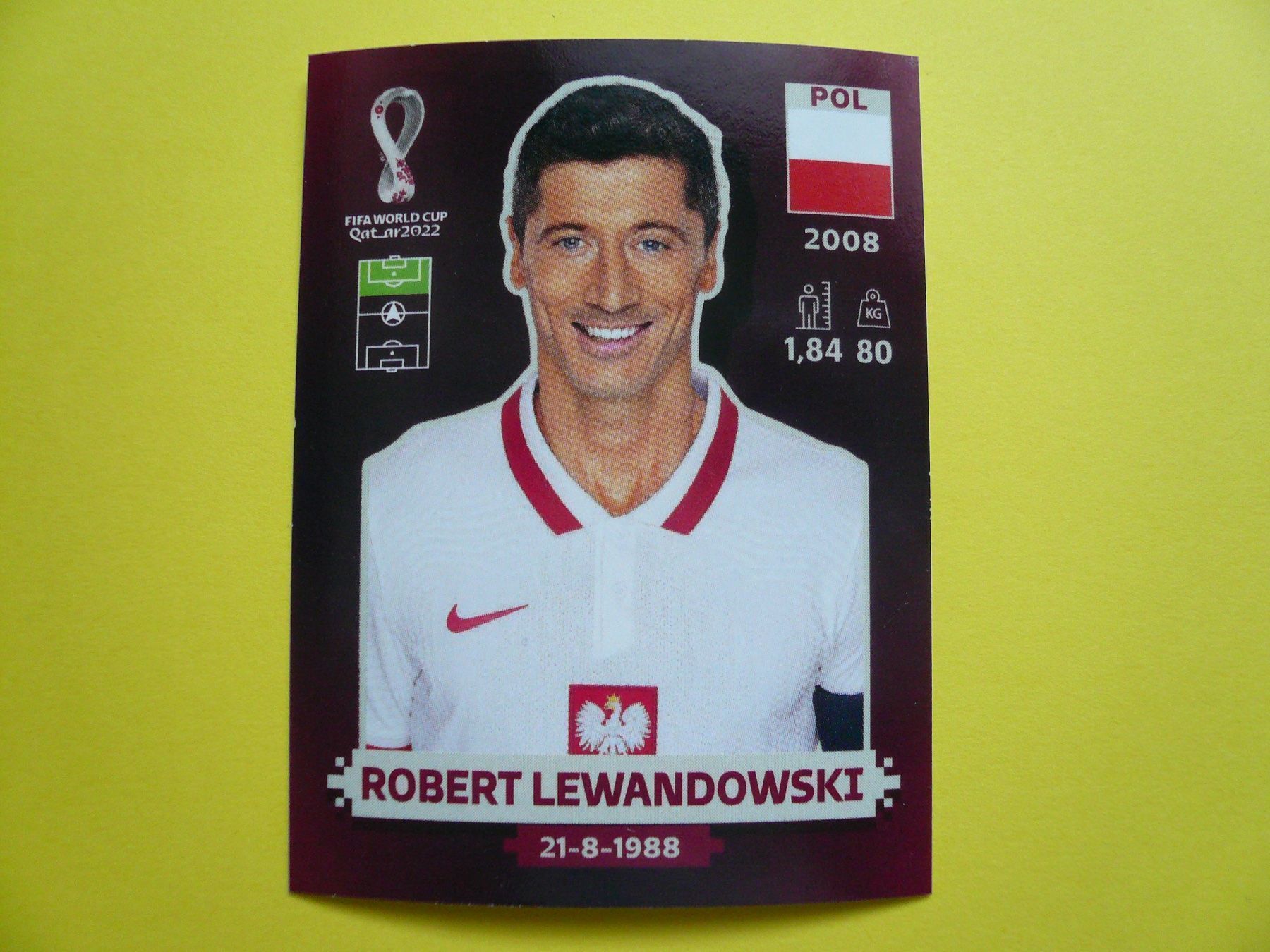 Panini Sammelbilder & Trading cards: Robert Lewandowski WM 2022 Qatar, Panini – Neu und originalverpackt aus Sirnach von primo.si