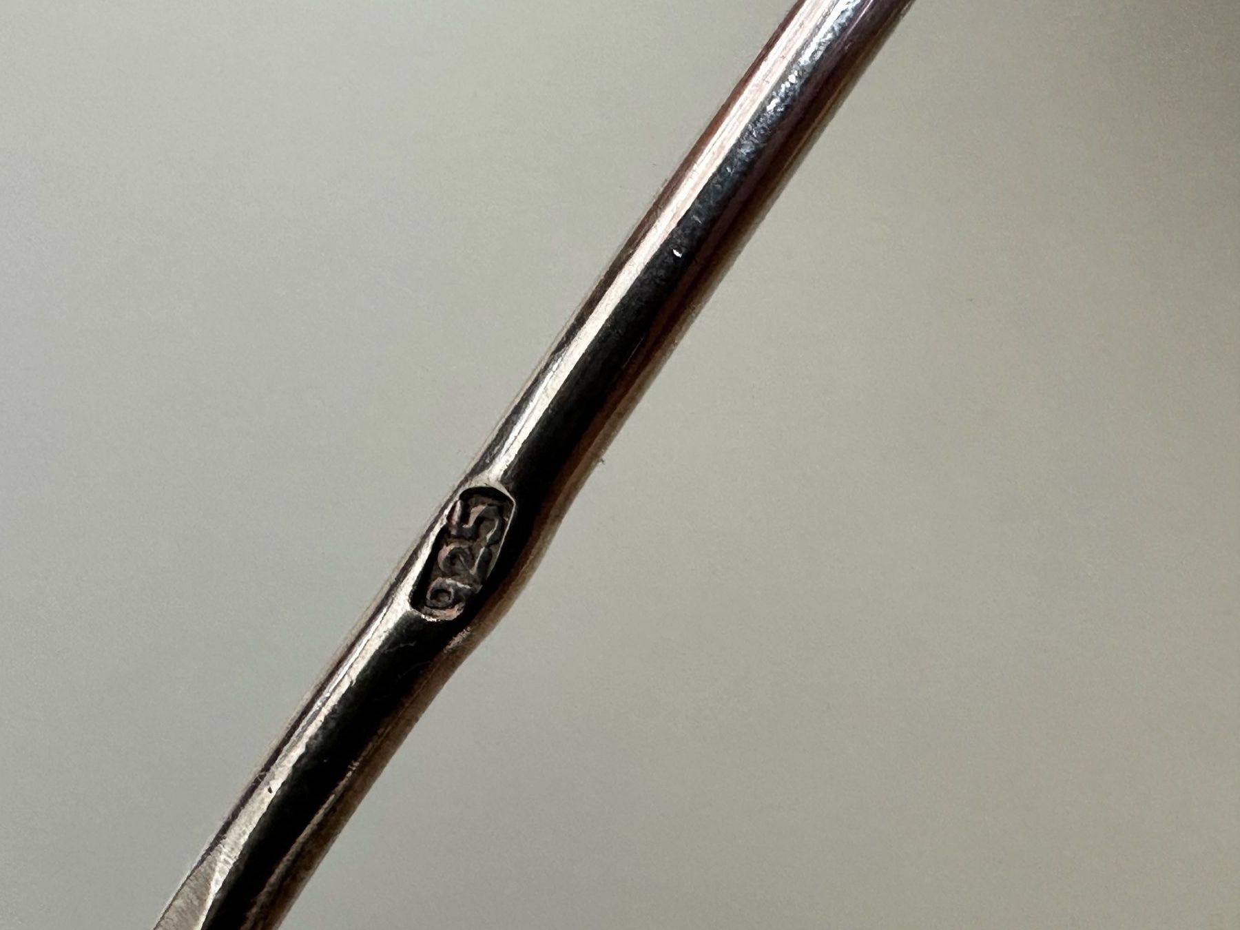 Ciondoli: Vintage 925er Silber Bernstein Anhänger – Usato da Onex venduto da Antiqueshow 9