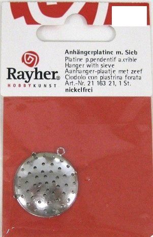 Spille & Fermagli: Anhängerplatine mit Sieb – Nuovo e nell'imballaggio originale da Schlatt TG venduto da mavo85
