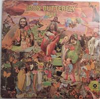 IRON BUTTERFLY LIVE  LP 1970 mit dem Hit IN A GADDA DA VIDA
