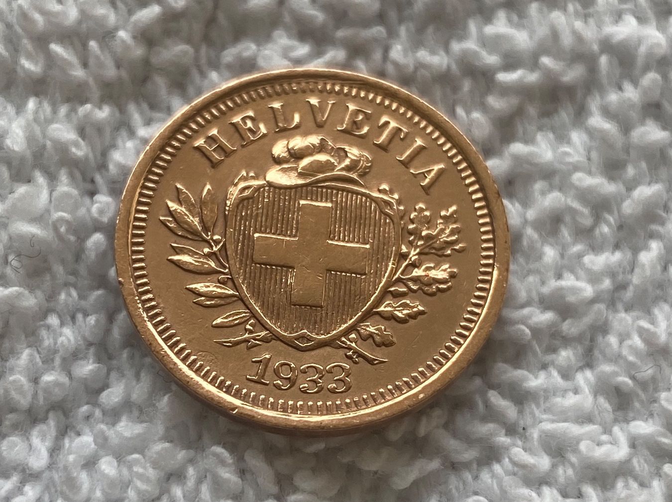 Tutti le monete: 1 centime/rappen 1933 – Usato da Nyon venduto da Ilmi09
