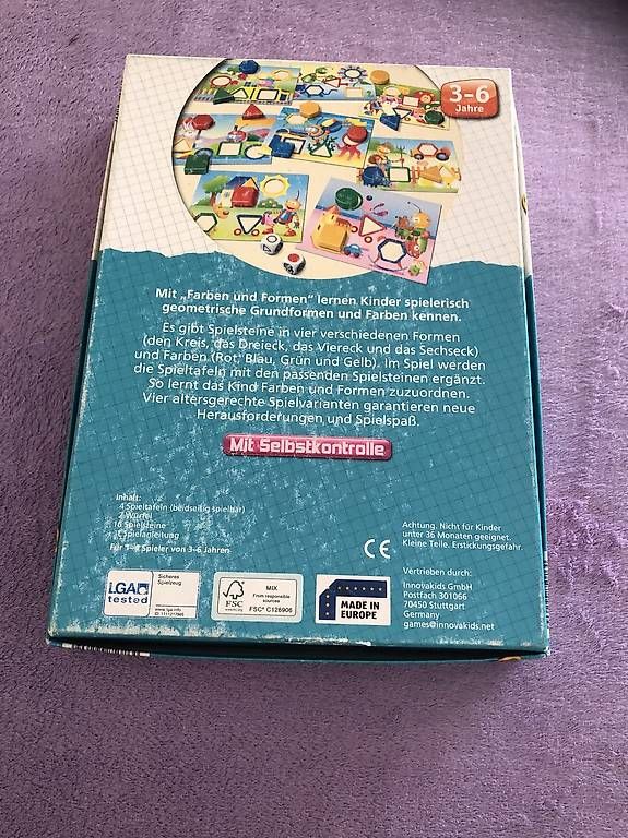 Haba Spiele: Farben und Formen von 3-6 Jahren – Gebraucht aus Oberbuchsiten von etr_2jg5 2
