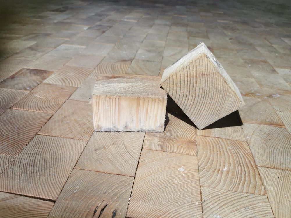 Hirnholz (Stirnholz) Parkett, Holzpflaster 12 m2 Kaufen auf Ricardo