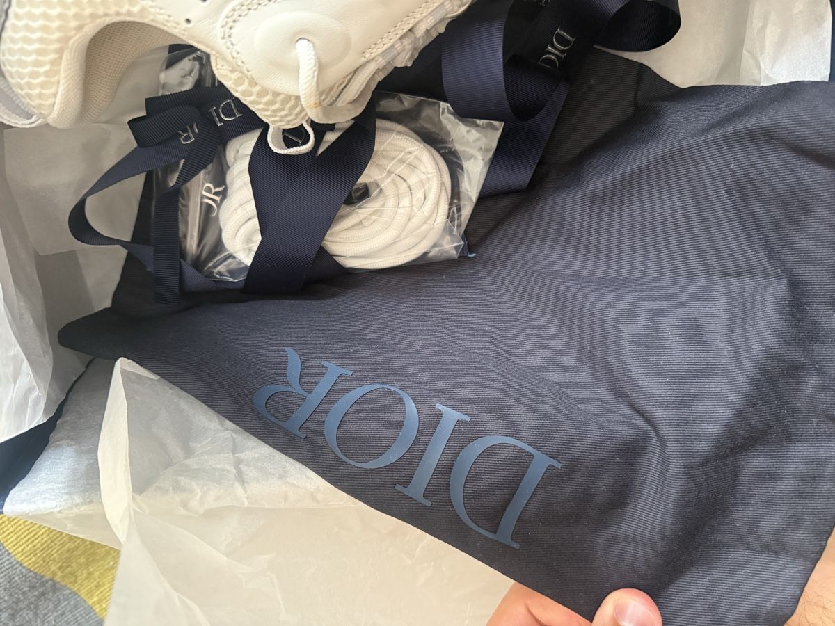 Dior Herrenschuhe: Dior B22 White  – Neu und originalverpackt aus Genève von SG_73 6