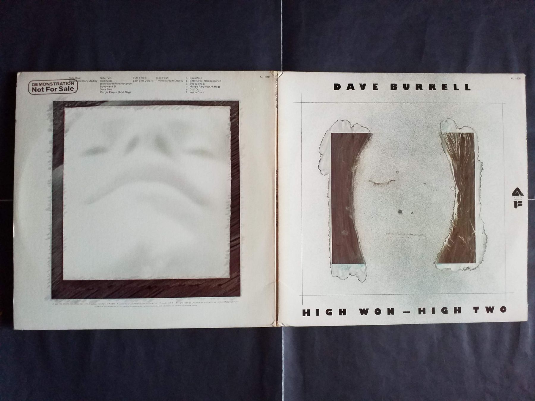 Dischi in vinile: DAVE BURRELL,  high won ......... (2LPS) 1st 1976 US  +++++ – Usato da Yverdon-les-Bains venduto da Jacotreut 1
